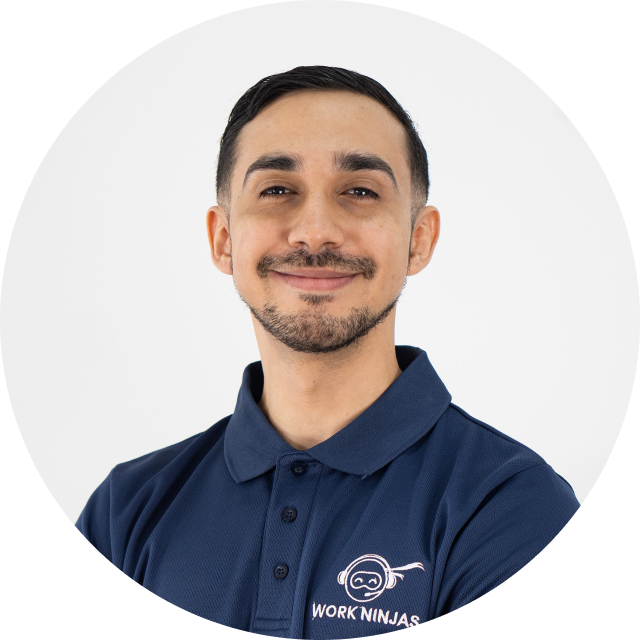 Aaron, Work Ninjas team member